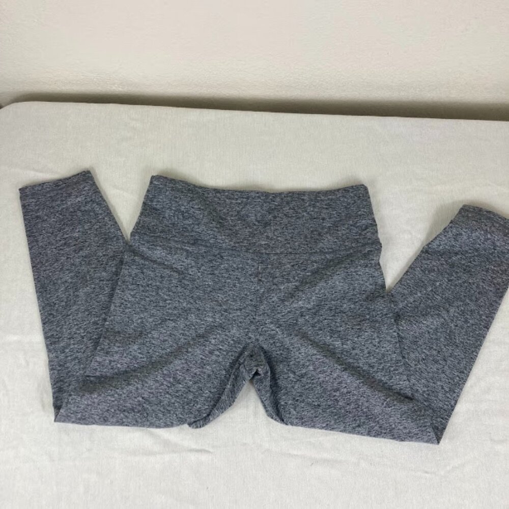 Women’s Zobha Gray Thick Leggings XL High Rise Stretch Yoga Pants